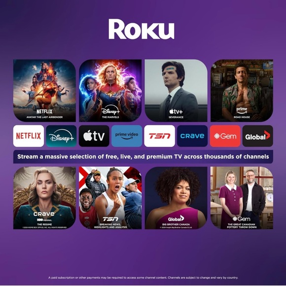 SOLD - Roku Streaming Stick 4K | Streaming Device 4K/HDR/Dolby Vision - Picture 6 of 10